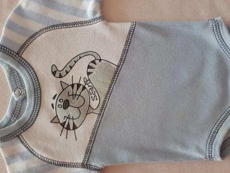 Kojenecké body s dlouhým rukávem, zn.scamp, vel.56, scamp,56