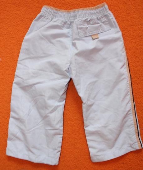 Aa168. šusťákové kalhoty 1 rok, early days,80