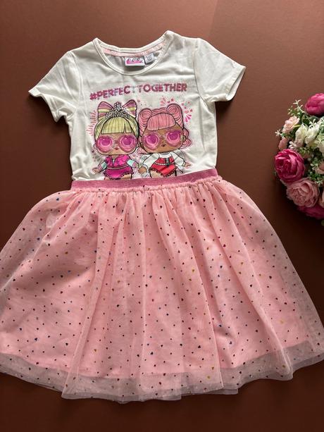 Ob/ šaty l.o.l - v.6/7 let, 122