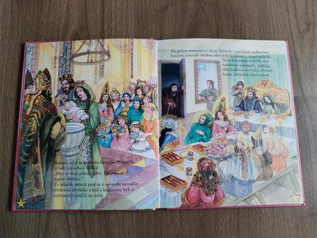 Šípková růženka dětská kniha,