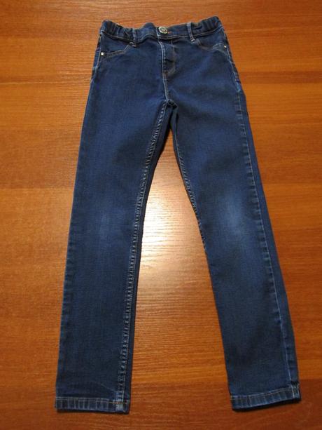 Dívčí pružné džíny vel 122-128, river island,128