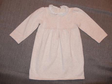 Svetrové šatičky, 3ks - vel.9-12m, h&m,80
