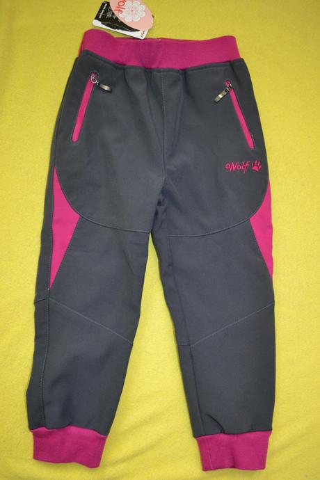 Podzimní softshellové kalhoty wolf 104, wolf,104