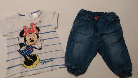 Letní set minnie 74-80, disney,74