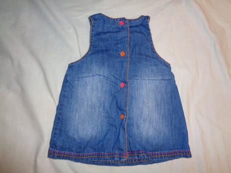 Riflové jablíčkové šaty, next,68