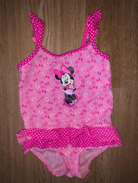 Dívčí plavky s minnie - c&a (disney baby), vel. 86, c&a,86