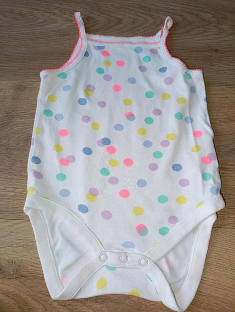 Tílko/body s puntíky 80 next, next,80