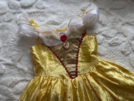 An11/ kostým kráska bell - v.3/4 roky zn. disney, 
