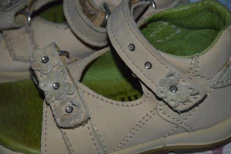 Zdravotní sandálky, 14 cm slavnostní svatební, bama,22