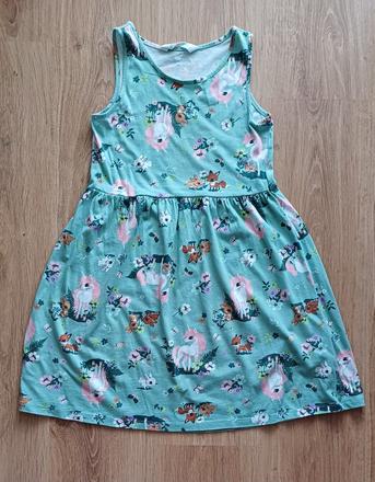 Letni bavlnene saty hm, h&m,134