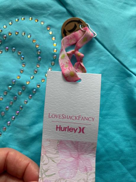 Elastický tyrkysový crop top - v.s, s