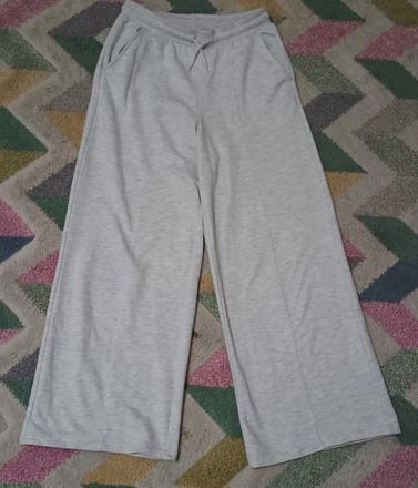 Moderní široké bavlněné tepláky, 152