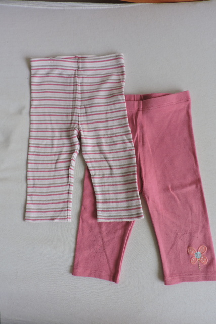 Dvoje legínky pro holčičku, marks & spencer,74