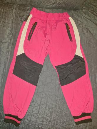 Růžové zateplené kalhoty zn. active sport vel. 104, active,104