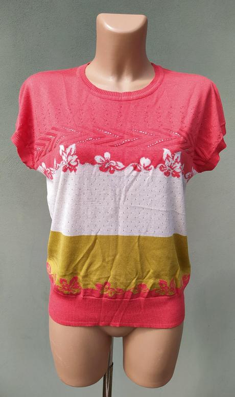 Tenký svetříkový top - vel.s/m, s