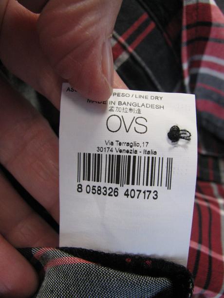 Dívčí károvaná viskozová košile na zip, ovs,164