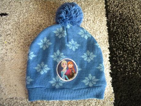 Zimní čepice zn.disney -s elsou a annou vel.92-104, disney,92