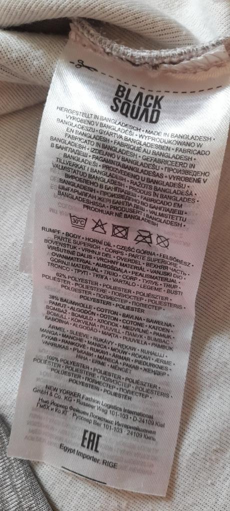 Black squad sportovní triko s kapucí, xs