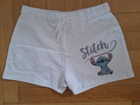 Mikina a šortky teplákový komplet stitch vel. 152, disney,152