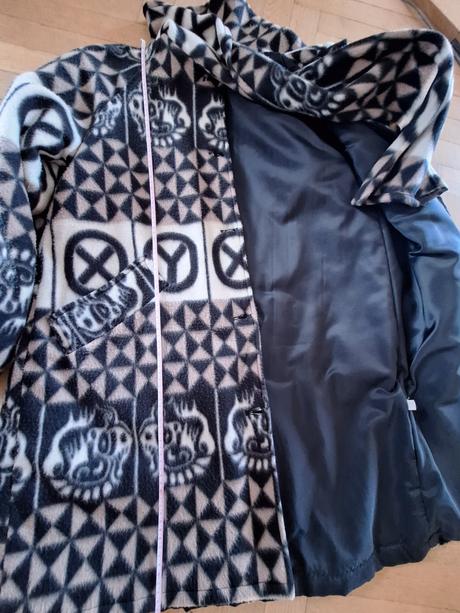 Kabát vlněný dámský kabát vel. xxl, xxl