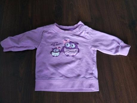 Fialová mikinka se sovičkami 74, dopodopo,74