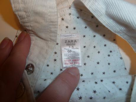 Podšité manšestrové lacláče, zara,68