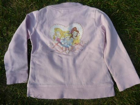 Princeznová mikina s kapucí na zip c&a vel.92, c&a,92
