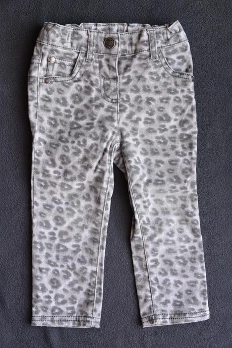 Tygrované džíny, leo kalhoty rifle, next,86