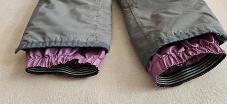 Dětský set zimní bunda a oteplovačky, vel.134/140, tcm,134