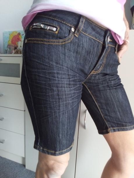 Šortky zn."gril vivi jeans" vel."m", m