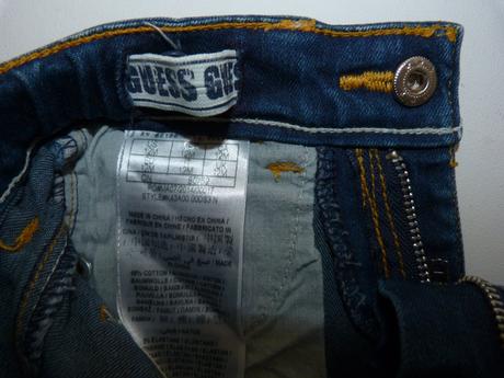 Guess tmavě modré rifle vel.80, guess,80