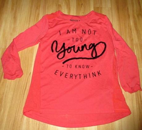 Triko s dlouhým rukávem, s