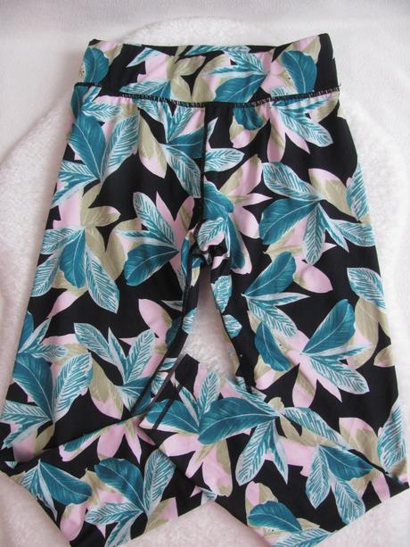 Elastické barevné 7/8 legíny, m