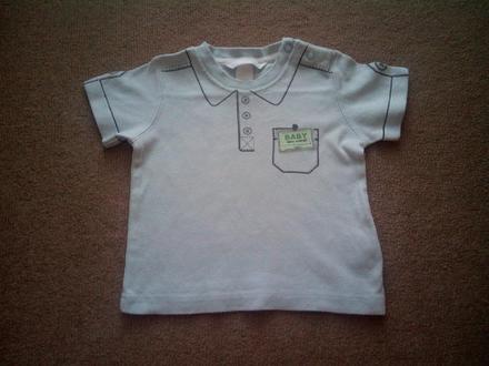 Tričko alá košile pro prcky, h&m,68