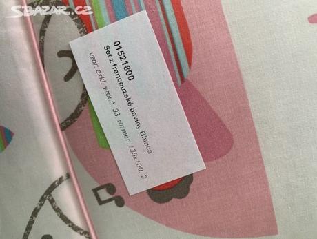 Set na spaní z francouzské biobavlny, 60,120