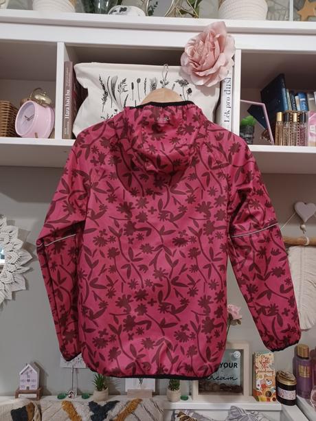 Kytičková přechodová bunda 158/164, 164