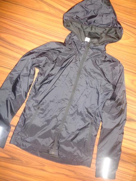 Luxusní černá šusťáková bunda, south,s