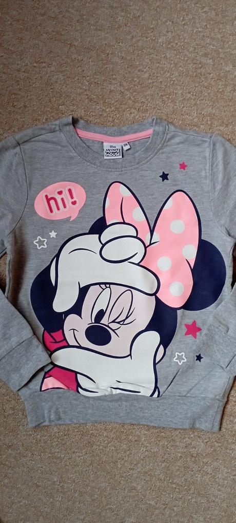 Mikina s minnie zn."disney" vel."128", disney,128