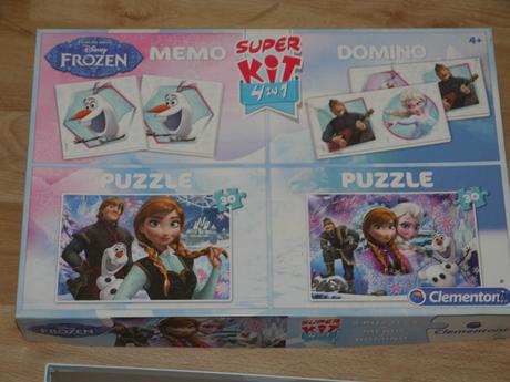 4 v 1-2krat puzzle,domino,pexeso ledove kralovstvi, 