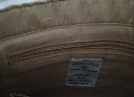 Kožená kabelka/crossbody tom tailor, 