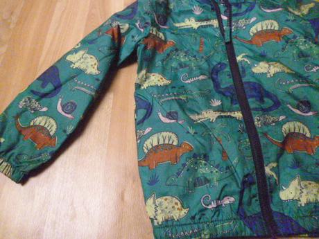 Šustáková dino bunda vel. 5-6, 110