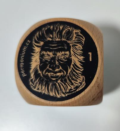 Dřevěná kostka 6cm, 