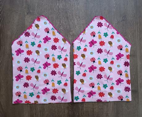 Dívčí bavlněné šátečky, yetty cz, vel. m/45-48 cm/, 92