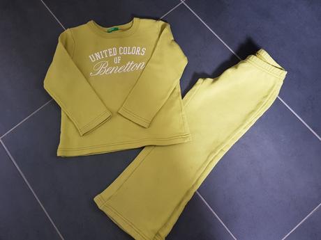 Dětská teplákovka/souprava benetton vel. xxs 3-4 r, benetton,98