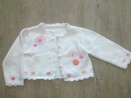 Svetřík s výšivkama, matalan,80