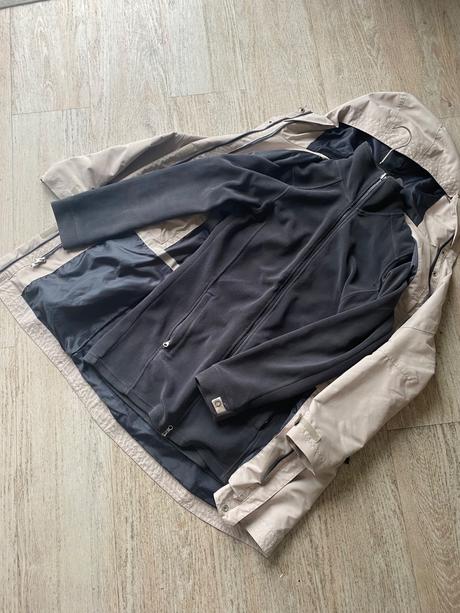 Nepromokavý kabát/parka vel.36/38, tcm,38