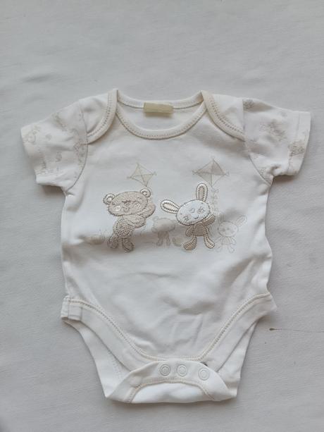 Dětské body krátký rukáv, 50