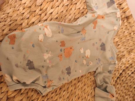 Rostoucí zvířátkové body lindex unisex 74/80, lindex,74