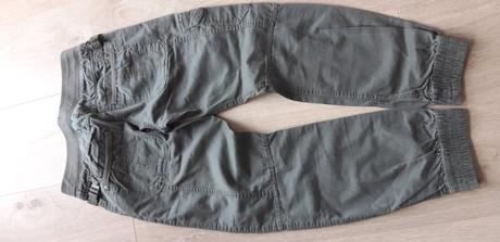 Krásné plátěné kalhoty zn. h&m vel. 140, h&m,140