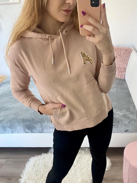 Mikina s kapucí h&m, vel. s, h&m,s